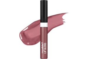 wet n wild MegaSlicks Lip Gloss, Ultra-Glossy, Vitamin-E Enriched, Ultra-Gloss High Shine Moisturizing, Cruelty-Free & Vegan - Rasp-berry Voice