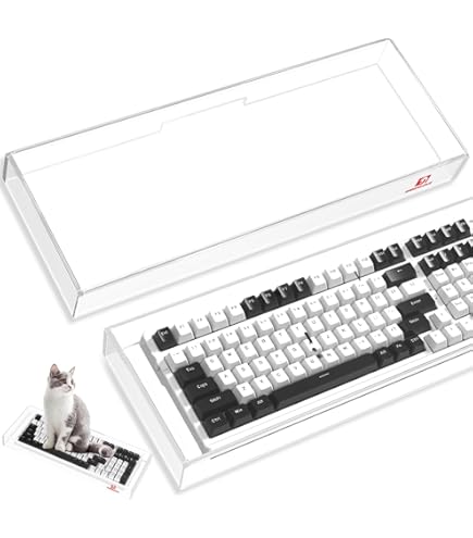 Jubaopen 4PCS Computer Keyboard Cover, Silicone Film Computer Keyboard