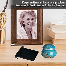 Small Urns for Human Ashes Keepsake,Ceramic Small