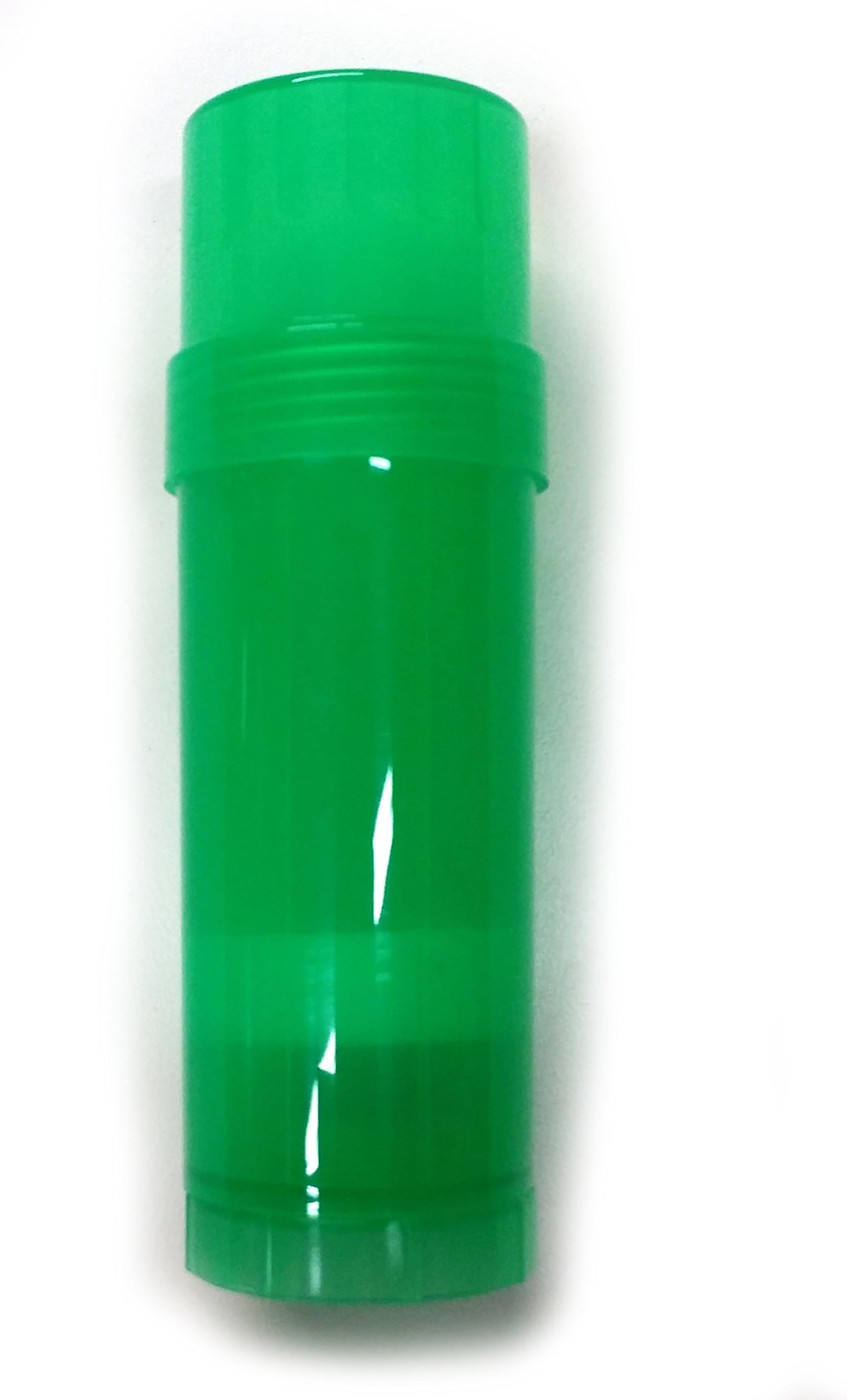 6 ct. Deodorant Twist-up Empty Containers (Green) - for lotion bar, heel balm etc. (2 oz.)
