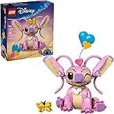 LEGO Disney Angel Lilo & Stitch Kids Toy - Room Decor and Building Set for Girls and Boys, Ages 9+ - Birthday Gift Idea for Y