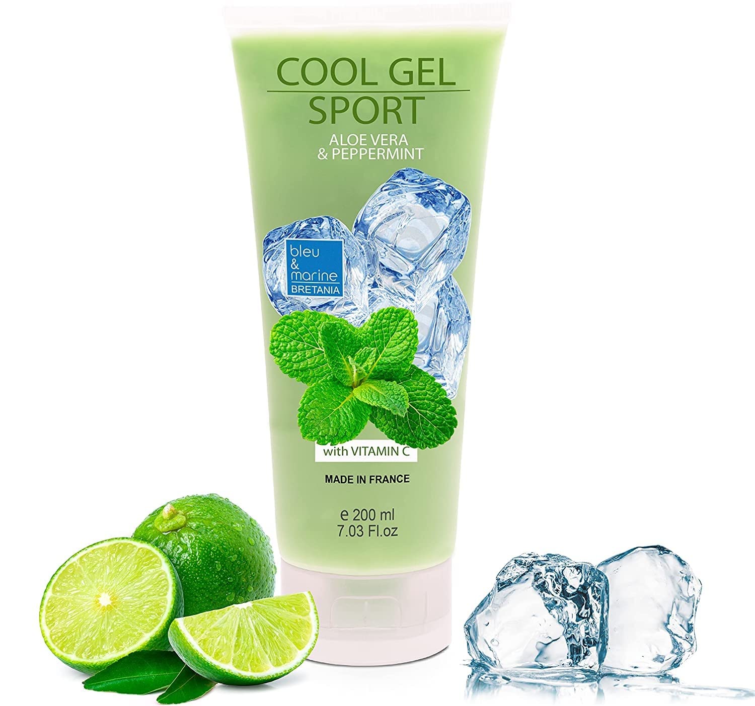 Pre Workout Cryo Gel Heavy Legs Relief Muscle Pain Relief Gel Cooling Anti-Cellulite Sore Muscle Rub Aching Joints Gel Max Strength Swollen Legs Cooling Action 227ml 8.8 fl oz