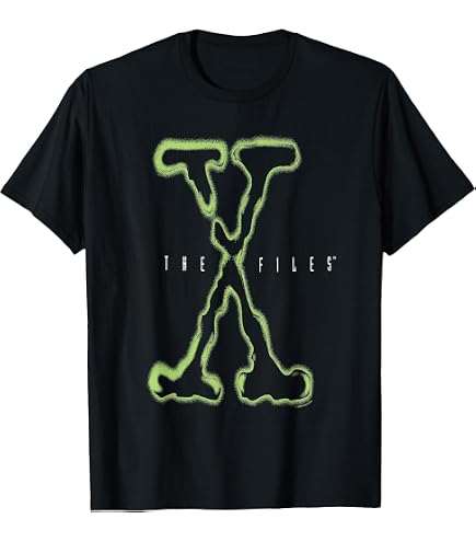 Amazon.com: The X-Files Front and Back Trust No One with Logo 90's