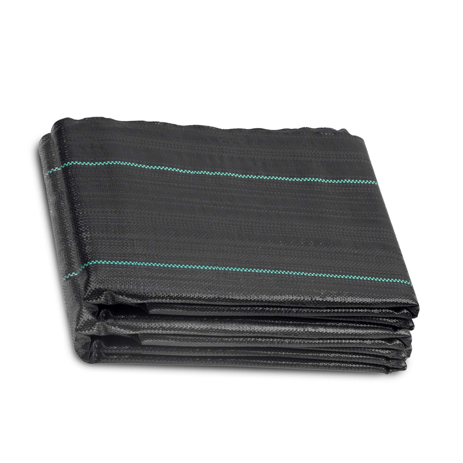 ANSIO Weed Control Membrane1x25M Heavy Duty Weed Control Fabric,Ground cover Membrane, UV stabilised Weed Barrier Fabric. Ideal for use in Patios, Garden, Flower beds, Landscaping - weed suppressant