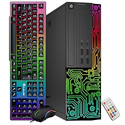 Dell Gaming OptiPlex Desktop RGB Computer PC, Intel