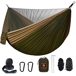 Camping Hammock, Portable Hammocks with Mosquito