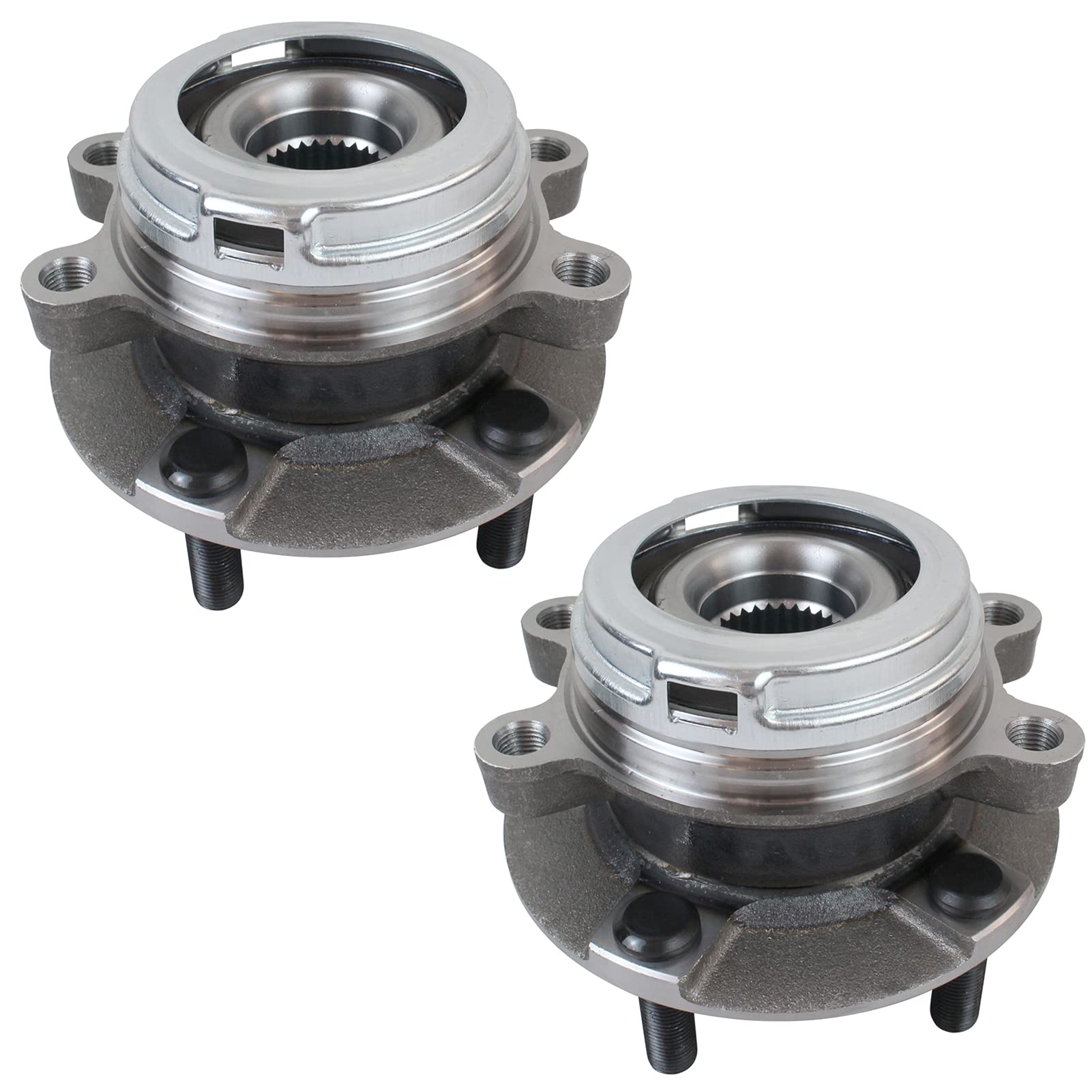 Pair Front Wheel Hub Bearing Assembly For Nissan Altima, Maxima, Murano, JX35, QX60