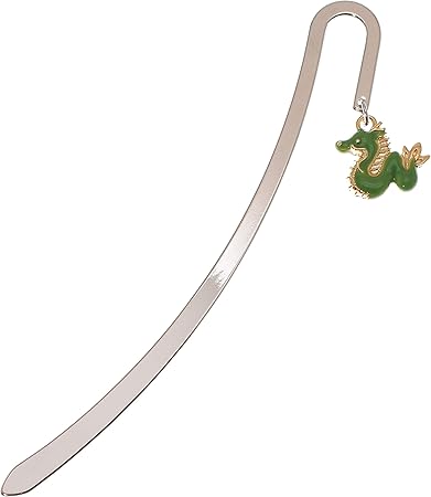 Amazon しおり ブックマーク 辰 たつ 金属 本 プレゼントにいかがでしょうか おしゃれ 干支 えと 和風 しおり 文房具 オフィス用品