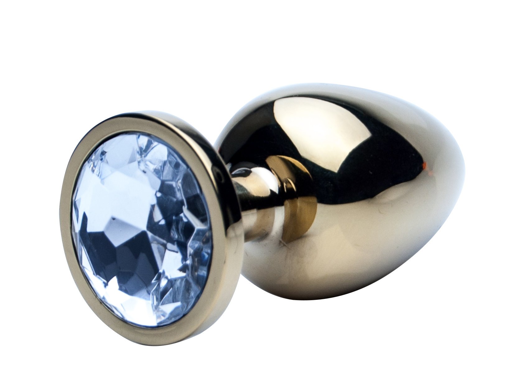 Precious Metals Large Gold Anal Plug