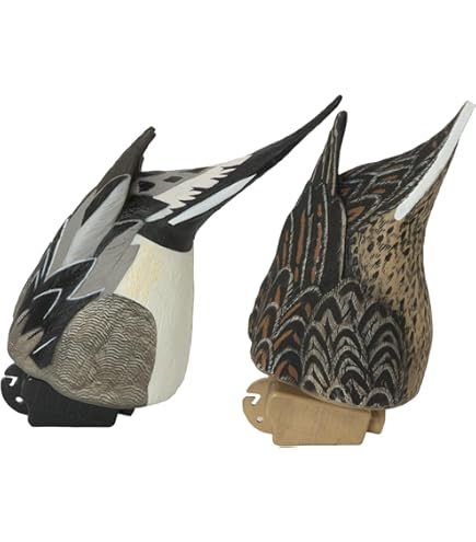 Dakota Decoys Pintail Floating Duck Decoys - 6 Pack With Realistic Detail