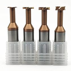 KLOT AlTiN Coated T Slot Keyseat Milling Cutter