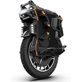 KINGSONG F18 Electric Unicycle, 75 MPH Top Speed &amp; 45&deg; Climbing, Upgraded 83 Miles Range EUC, 9000W Peak Motor, 100mm Suspension, for Adults Urban Riding for Off-Road, City Commutes &amp; Extreme Terrain