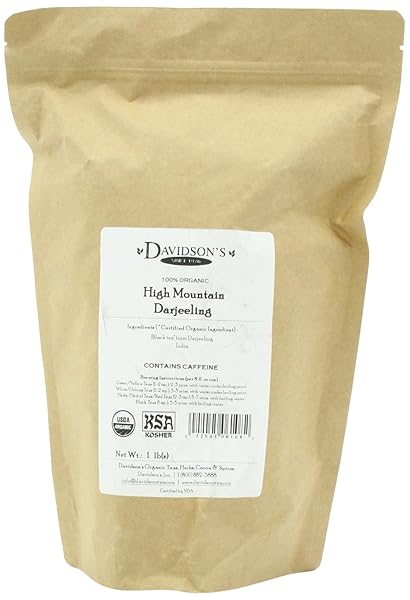 DAVIDSON’S TEA BULK, HIGH MOUNTAIN DARJEELING, 16-OUNCE BAG