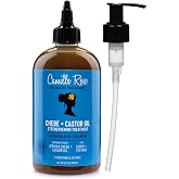 Camille Rose Black Castor Oil &amp; Chebe Cleanse Shampoo, 12 Fl Oz | Strengthening Shampoo with Black Castor Oil &amp; Chebe to Cleanse, Fortify Strands &amp; Support Fuller-Looking Hair