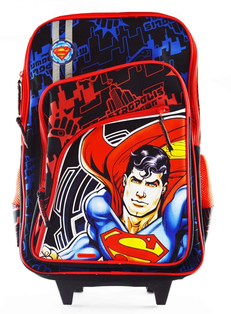 superman trolley bag