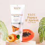 VLCC Papaya & Apricot Face Scrub 80gm Twin Pack - Exfoliate & Renew Skin view 2