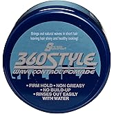 Luster's S-Curl 360 Style, Wave Control Pomade 3 oz
