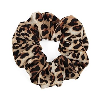 Amazon Com Riah Fashion Hair Scrunchies Chiffon Flowers Hair