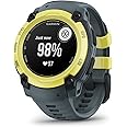 Garmin Instinct® E 40mm, Rugged Outdoor GPS Smartwatch, 24/7 Health Monitoring, Wrist-Based Heart Rate, Up to 16 Days of Battery Life, Electric Lime/Twilight