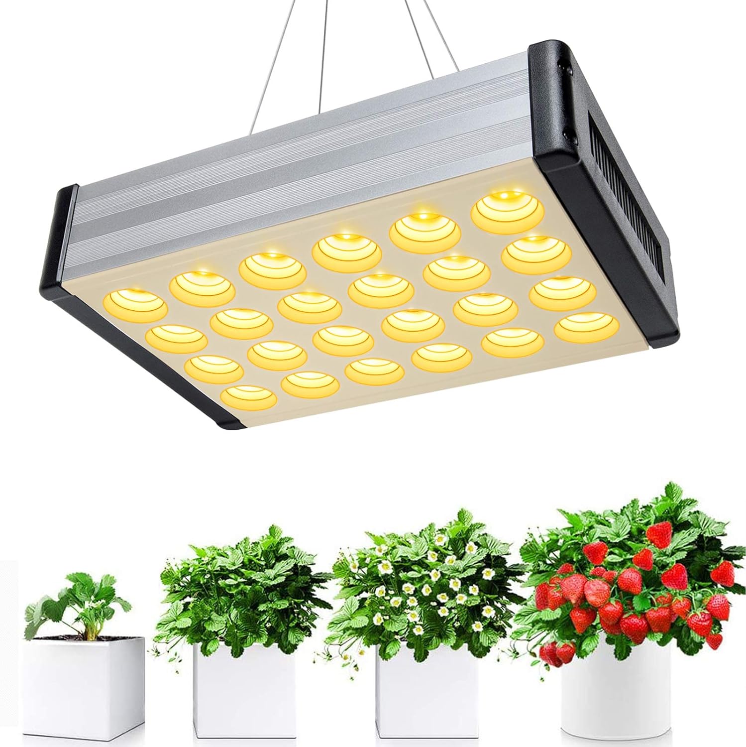 Amazon Com 1000w Led Grow Light Relassy Dimmable Full Spectrum Grow Light Indoor Grow Light Led Plant Light For Indoor Plants Grow Light For Seed Starting Home Improvement