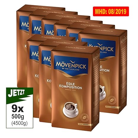 Movenpick Edle Komposition Wurzig Fein 9x 500g 4500g Premium Kaffee Amazon De Lebensmittel Getranke