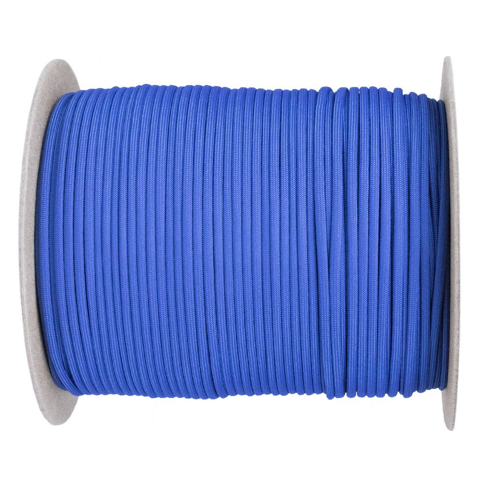 Paracord Planet Paracord (Over 50 Colors) - 1000ft or 250ft Spools - 100ft Skein Navy Blue