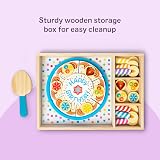Melissa & Doug Birthday Party Cake Wooden Play Food Toy 3+ Gift view 5