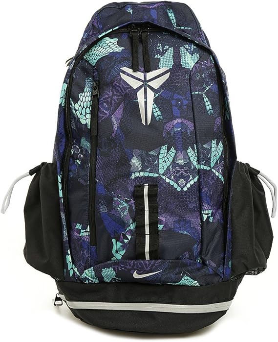 Nike Kobe Mamba Basketball Backpack Black Radiant Emerald