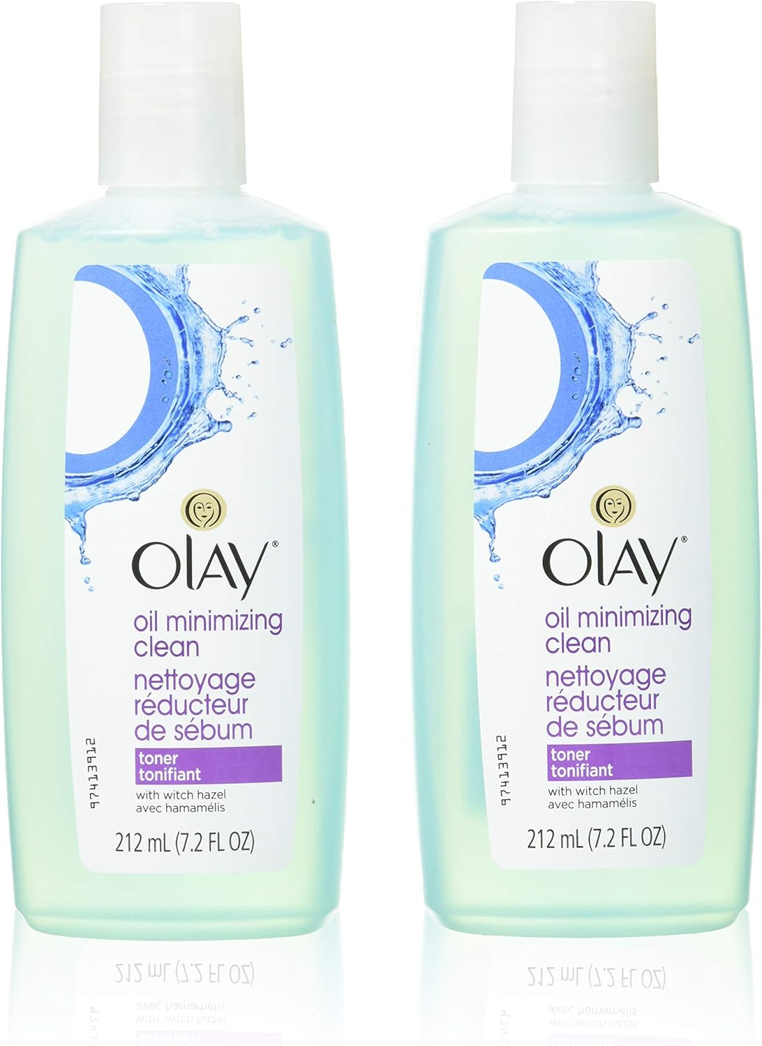 Olay Oil Minimizing Clean Toner, 212 mL (Pack of 2) (Packaging May Vary