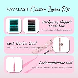 VAVALASH Lash Clusters Kit 60D+80D 10-16mm Cluster