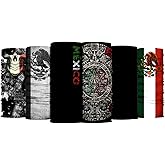 EVD-X 6 Pack Bandana - Seamless Headband, Unisex, Face & Neck Protection, Scarf, Neck Gaiter, UV Protection, Outdoor Sports