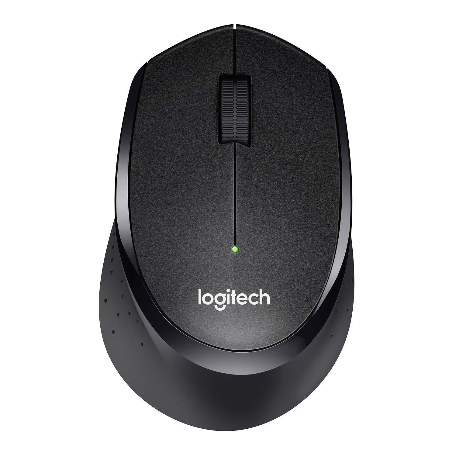 Logitech B330 SILENT PLUS Wireless Mouse, 2.4GHz with USB Nano Receiver, 1000 DPI Optical Tracking, 2-year Battery Life, Compatible with PC, Mac, Laptop, Chromebook - Black