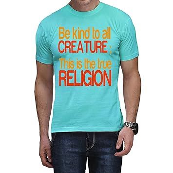 orange and blue true religion shirt