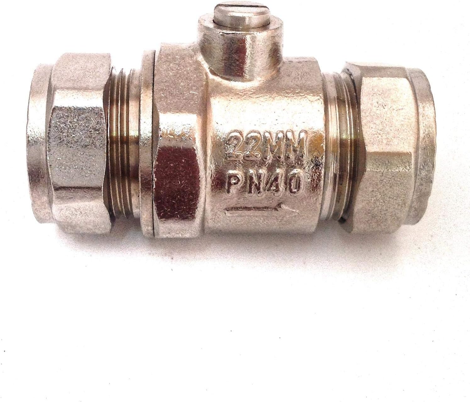 22mm Full Bore Chrome Isolation Valve Pack of 2 Amazon.co.uk DIY