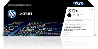 HP 312X Black High Yield Toner Cartridge CF380X for HP LaserJet Pro MFP M476