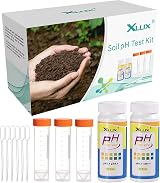 XLUX Soil pH Tester Kit 200 Tests, 4.5-9.0 Range for Plants & Garden view 1