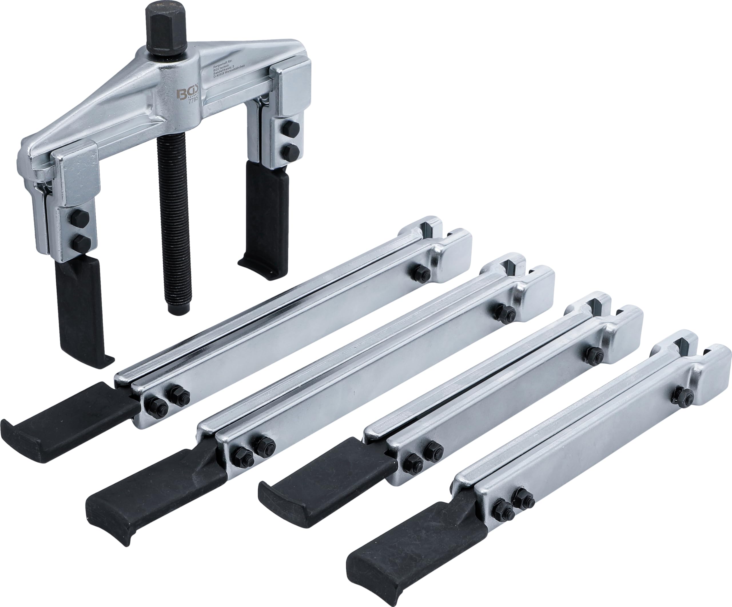 BGS 7785 | Universal Puller Set, 2-arm | 35 - 130 mm | 7 pcs.