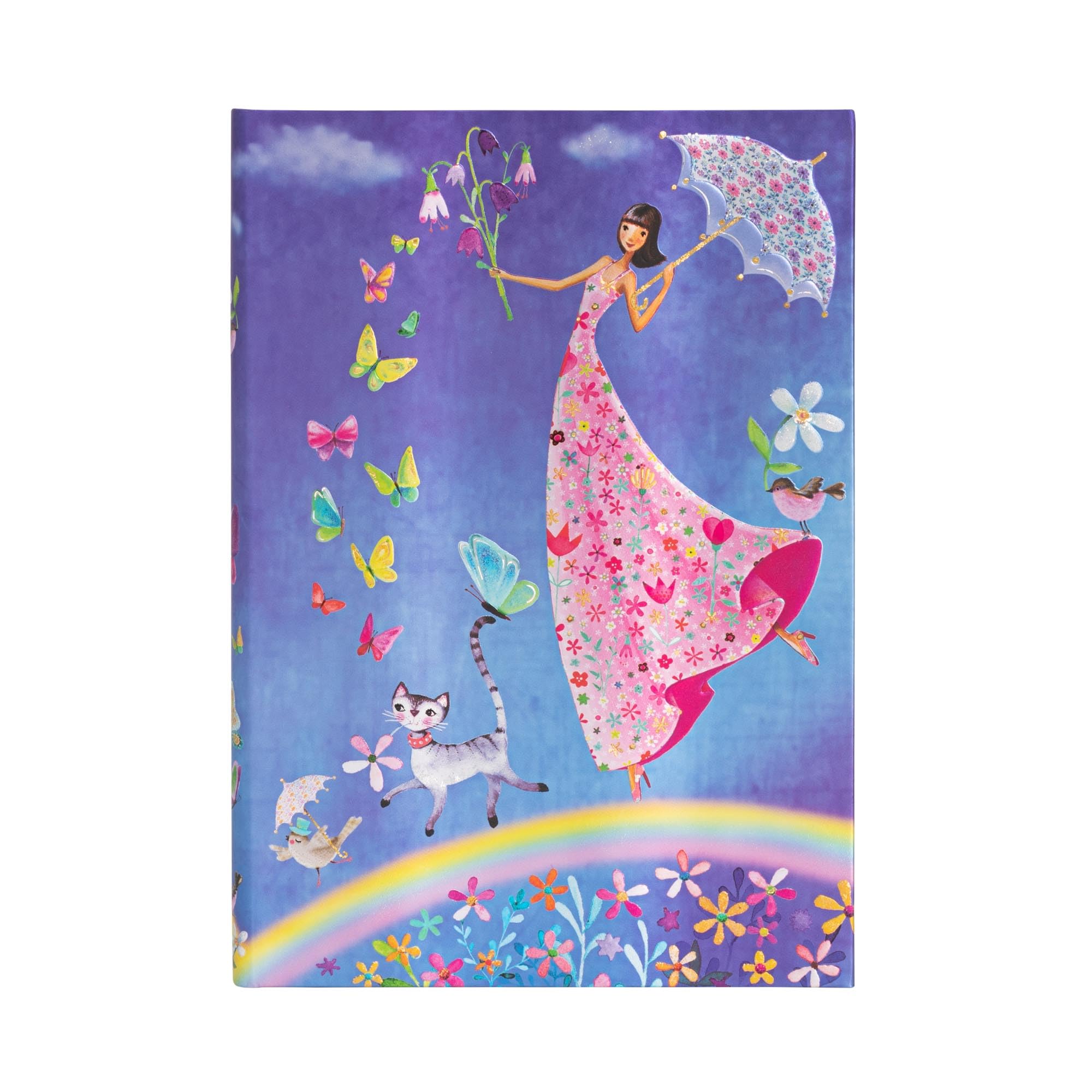 Paperblanks Hardcover Journal Spring Rainbow | Lined | Midi (130 × 180 mm)