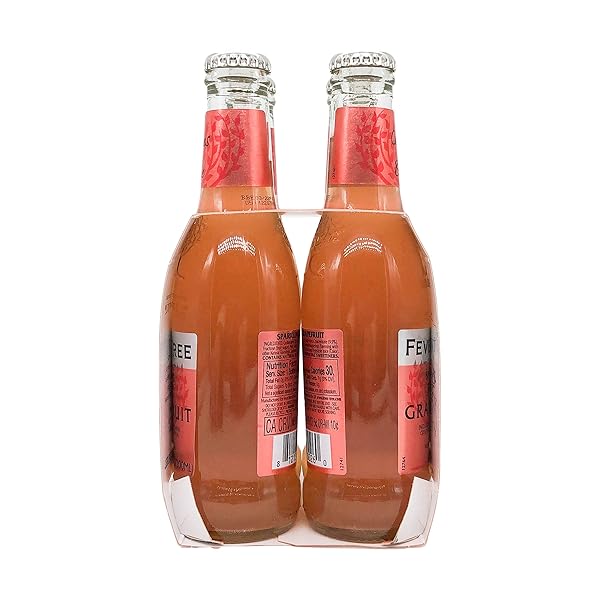 FEVER-TREE SPARKLING PINK GRAPEFRUIT MIXER, 6.8 FL OZ (PACK OF 4)