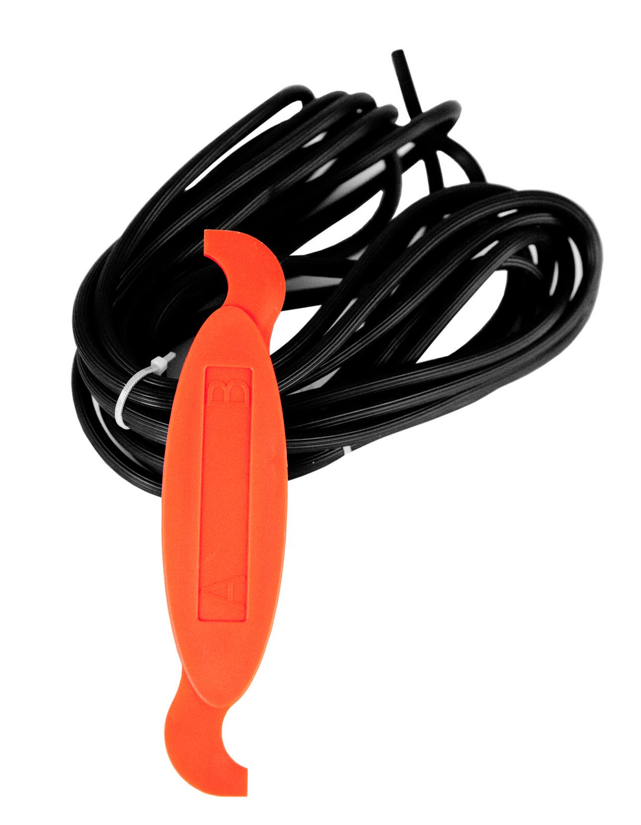 Windhager Insect protection piping rubber cord for attaching fly screen fabric, diameter 6 mm x 5 m, anthracite, incl. piping tool, 03626 [Packaging may vary]