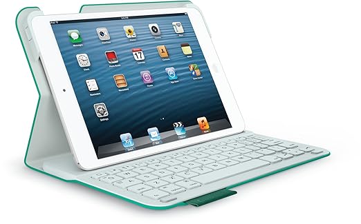 Logitech Ultrathin Keyboard Folio m1 for iPad mini Green Leash (QWERTZ, deutsches Tastaturlayout)