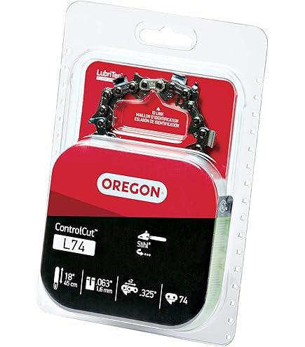 Oregon 22LPX074G Super 20 Kette – 0,325 Zoll, 74 Treibglieder, Für Stihl Sägen