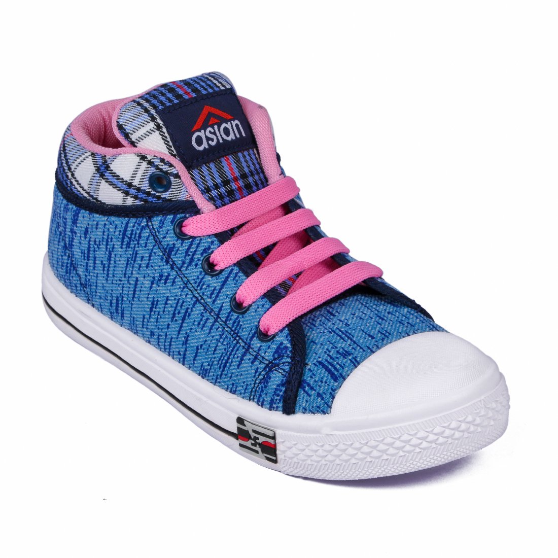 asian shoes racer-81 blue canvas womens shoes