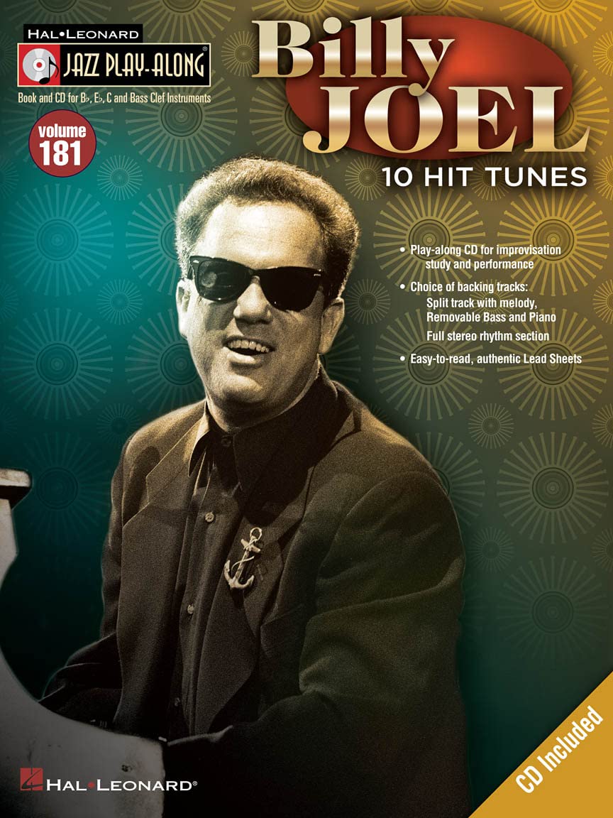 Jazz Play-Along Volume 181: Billy Joel (Hal Leonard Jazz Play-Along)