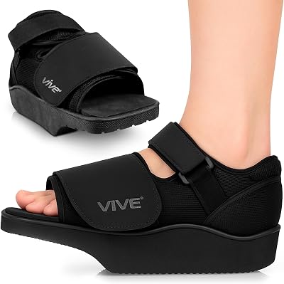 Vive Offloading Post-Op Shoe XL - Wedge Boot for Broken Toe Injury