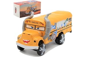 RULBAMN Movie Car 3 Toys, Miss Fritter Tow Mater Toy, Lightning McQueen Toys, 1:55 Die-cast Toy Car Big Wheel Buggy (Miss Fritter)
