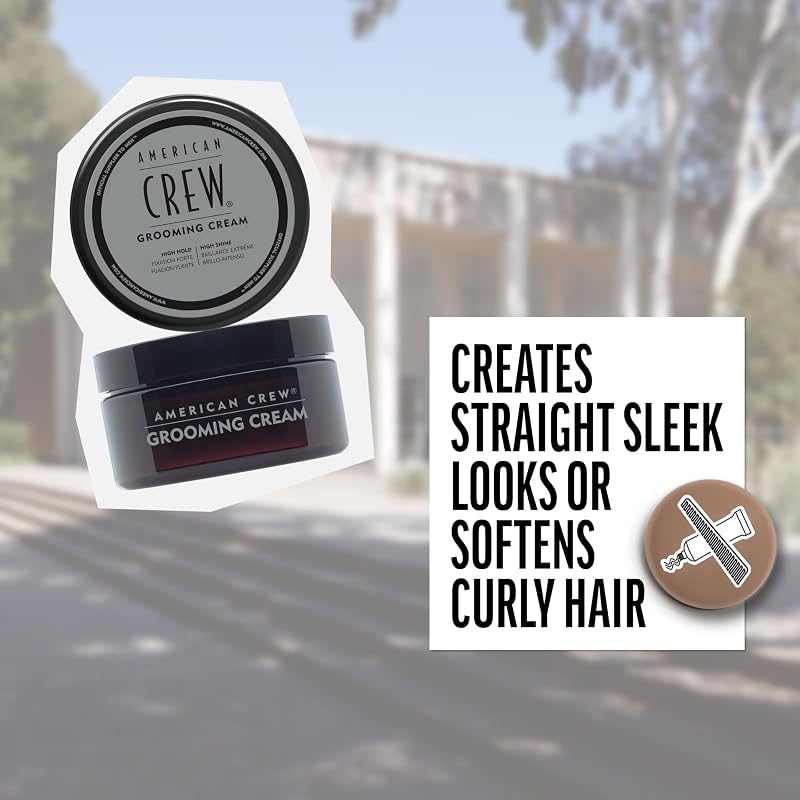 – Grooming Cream, 85 g, Stylingcreme für Männer, Haarprodukt mit sehr starkem Halt, Stylingprodukt für optimale Formbarkeit, Glätte & sehr viel Glanz