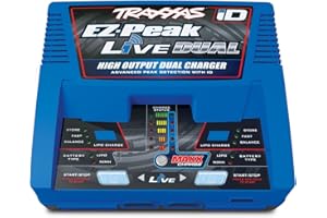 Traxxas Ez Peak Live Dual, 200W Multi-Chemistry Charger with ID