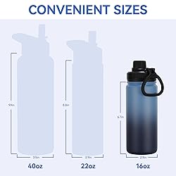 DOMICARE 16 oz Kids Water Bottle for School