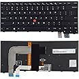 SUNMALL Replacement Keyboard Compatible with Lenovo IBM Thinkpad T460S T470S with Pointer and Backlight(Not Fit T460 T460p T470 T470p) 00PA452 00PA482 SN20H42364